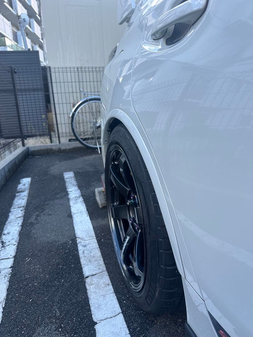 RAYS TE37 SAGA S-plus タイヤ付18インチ9.5Jプラス35