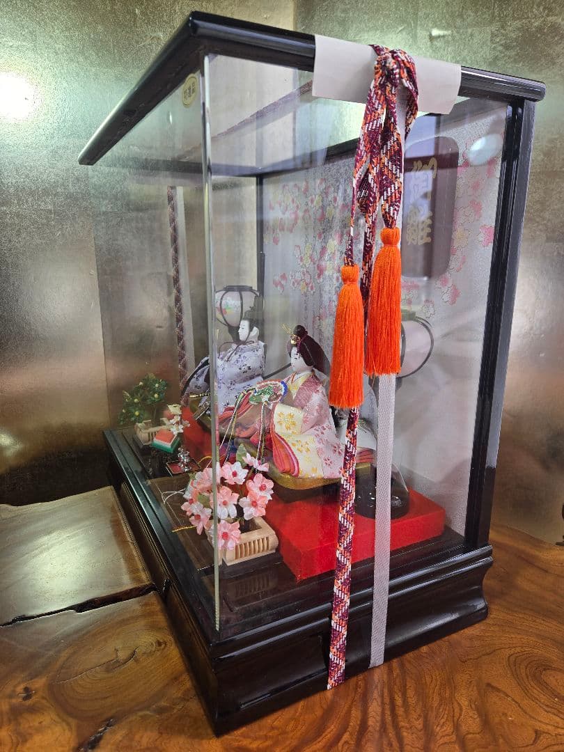 【一点限り】雛人形 ケース飾り　K33