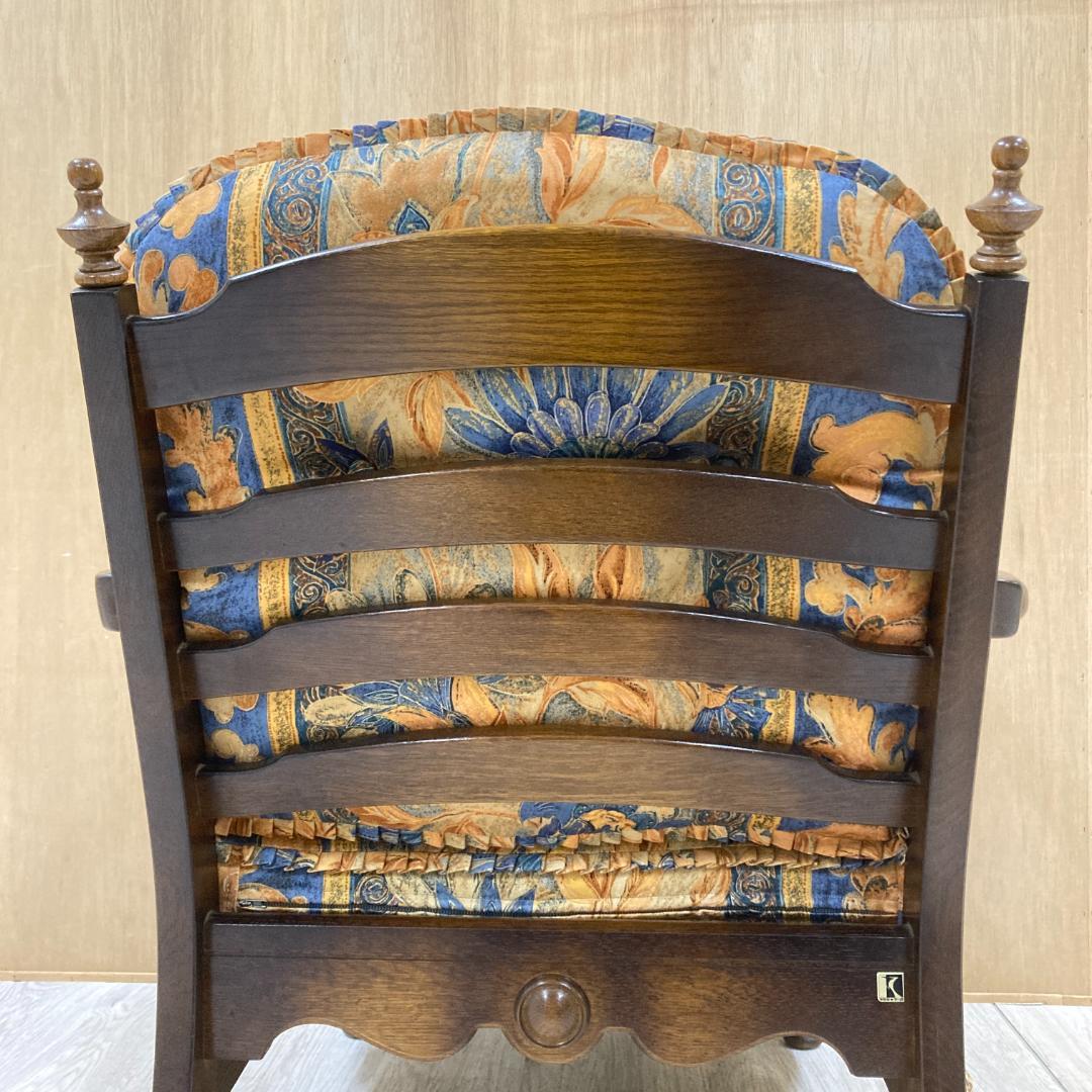 【飛騨産業】キツツキ　穂高　アームチェア　一人掛けソファ　シングル B