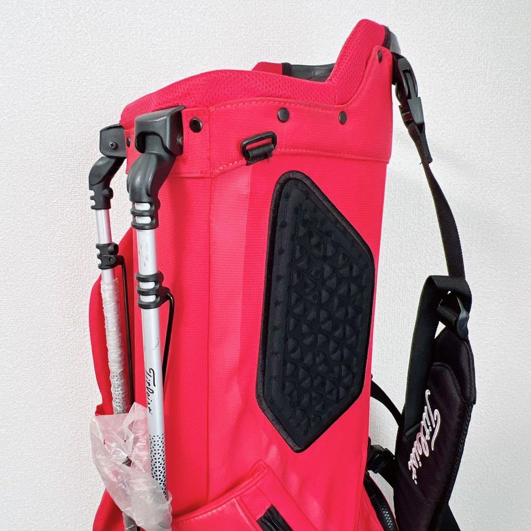 タイトリスト Players 4 スタンドキャディバッグ 4分割プレイヤーズ4赤