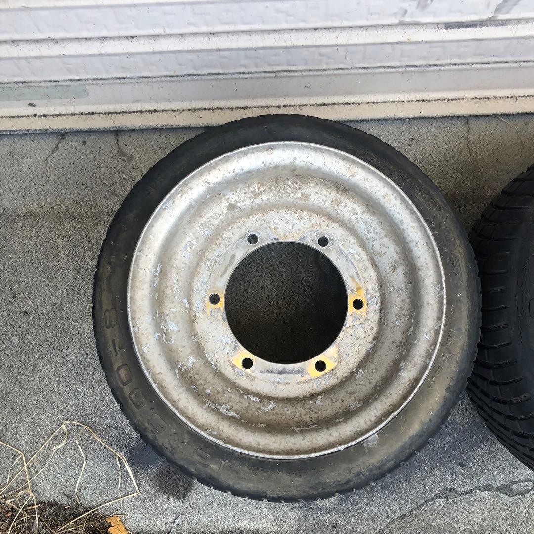 専用　　　　送料込み☆HONDA2サイクルジャイロ　リア８インチホイール　メイワ