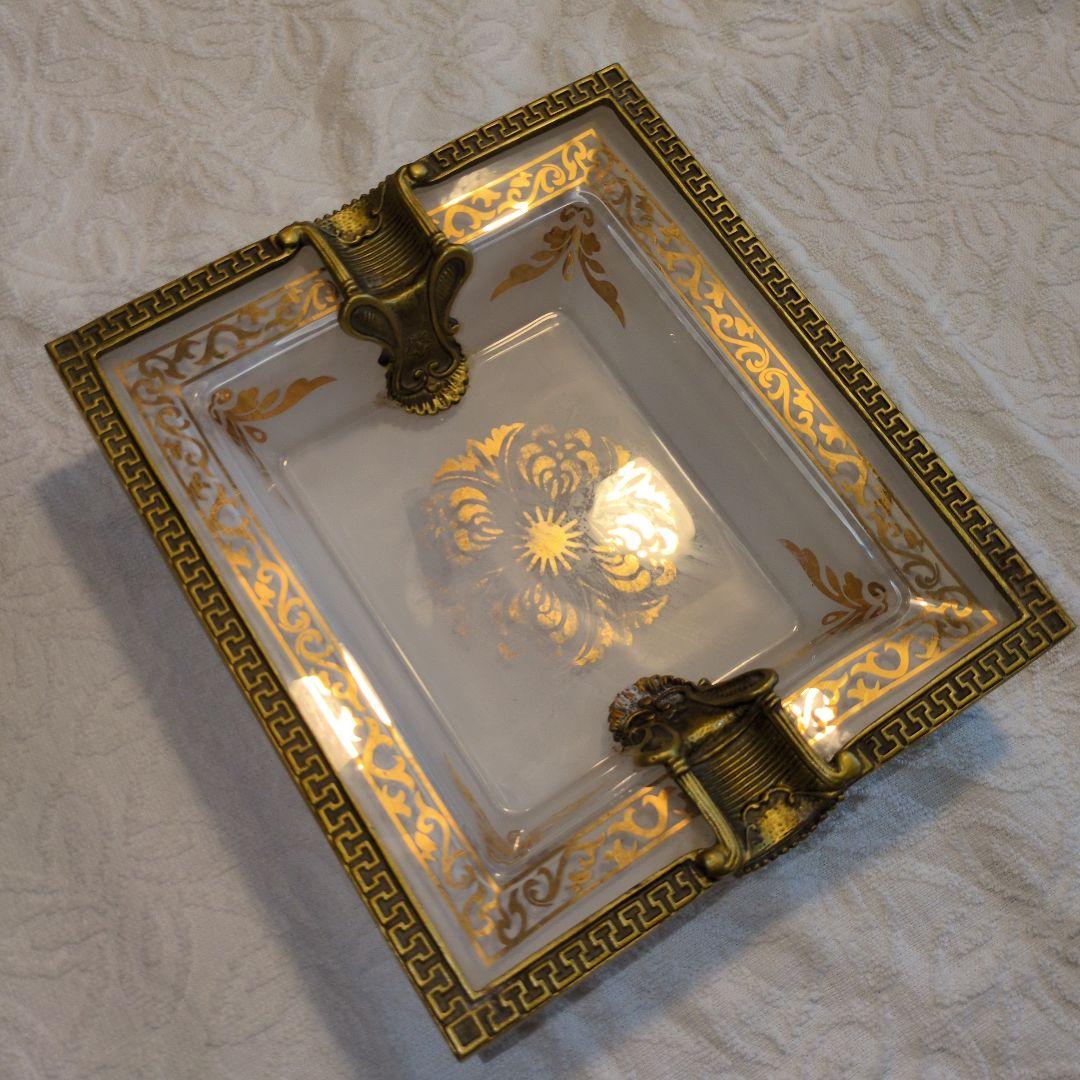 再お値下げしました!ＺARAホーム、アンティーク風灰皿、希少。お洒落な小物入れ