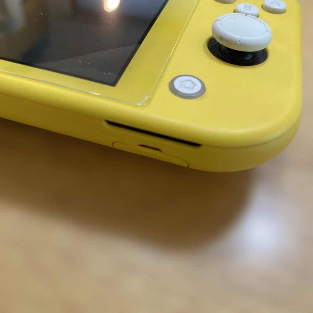 【ジャンク品】Nintendo Switch Lite イエロー 本体