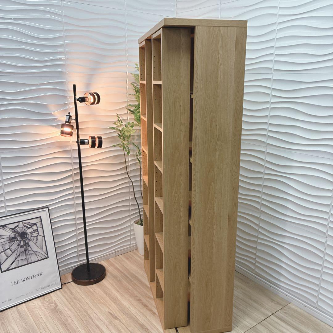 ◇大阪府全域 神戸市 配達料無料！◇ニトリ◇エスタンテ◇スライド書棚◇本棚◇