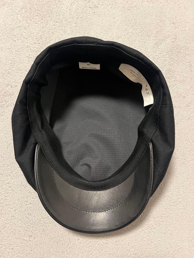 Schott別注 CPH 575SC LEATHER CASQUETTE