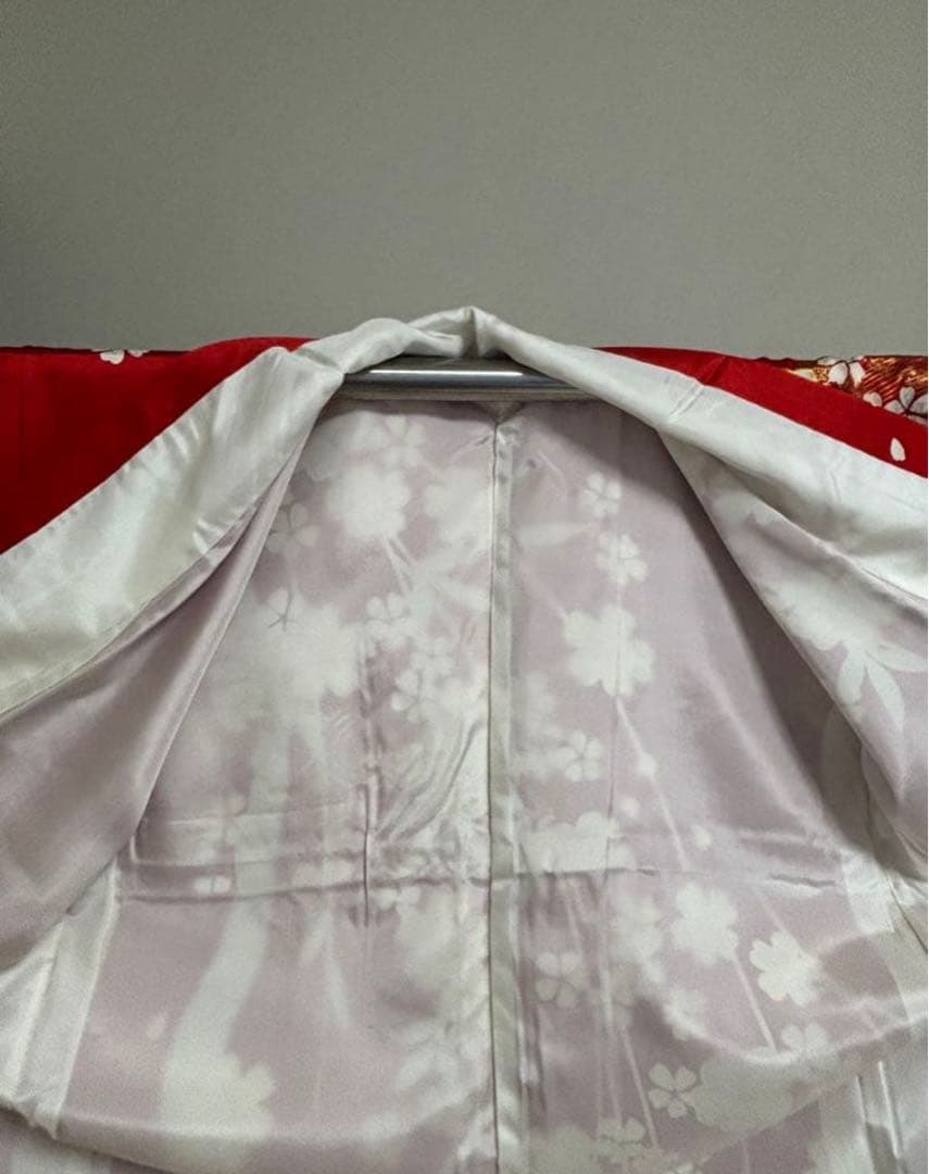 振袖（生絹）と帯の2点