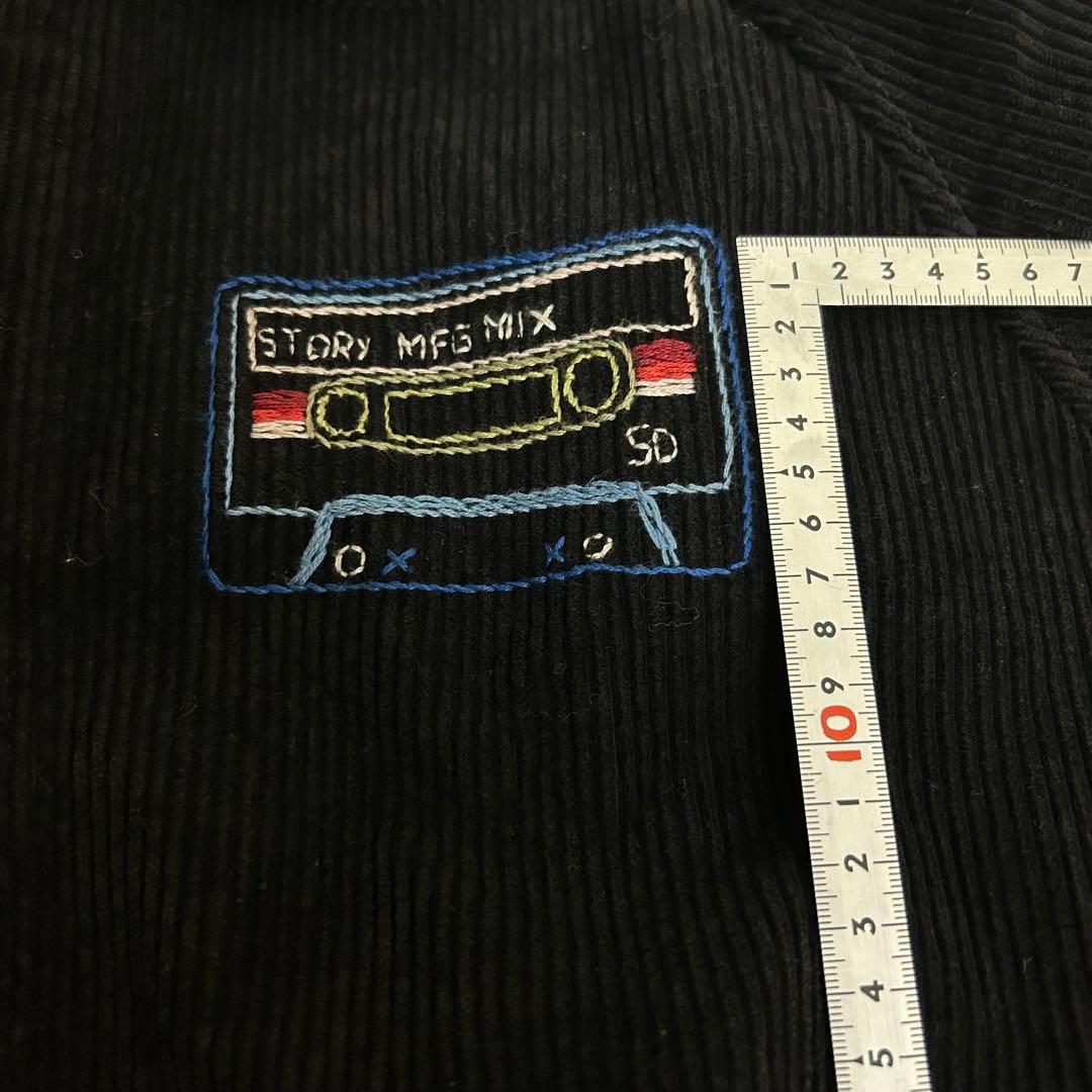 STORY MFG ストーリーエムエフジー コーデュロイ ジャケット ブラック