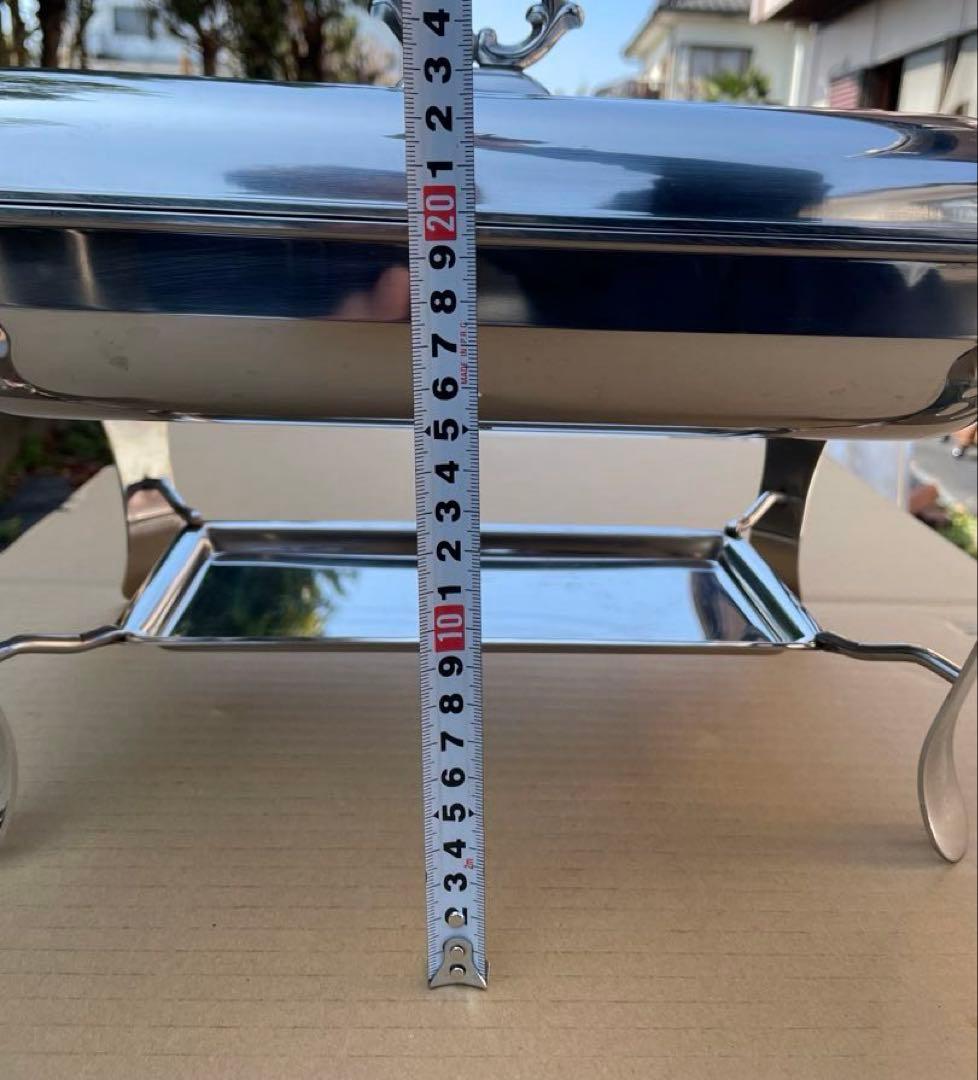 角チェーフィングディッシュ