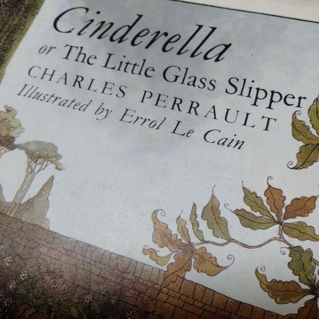 エロール・ル・カイン シンデレラ Le Cain 洋書 絵本 ペロー 童話