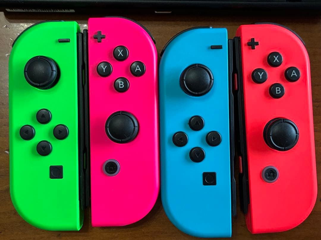 Nintendo Switch 本体 ネオンカラー おまけジョイコン付き