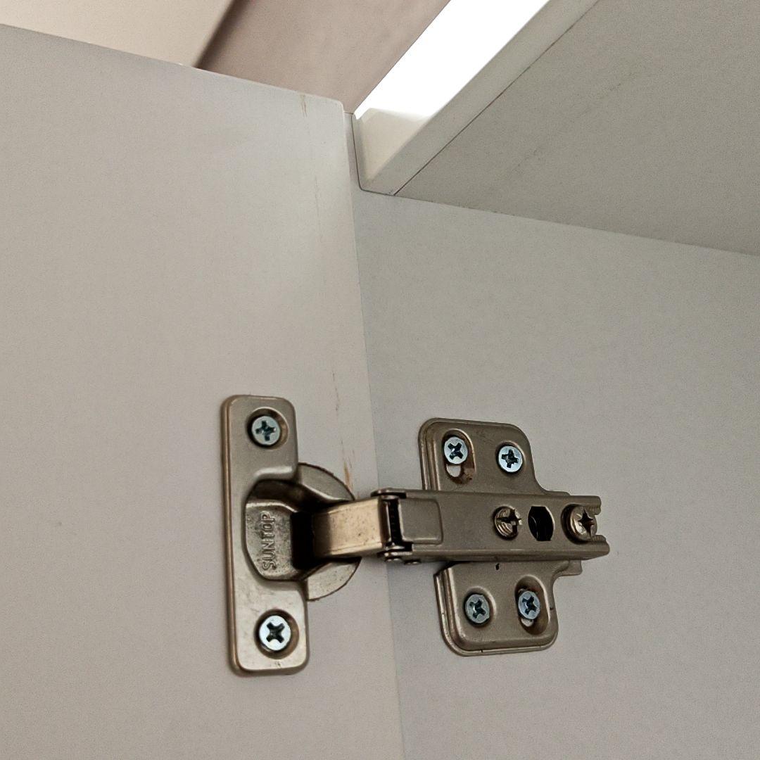 【2月まで！】ニトリ 姿見ミラー 収納 一体型 コルト30WH ホワイト