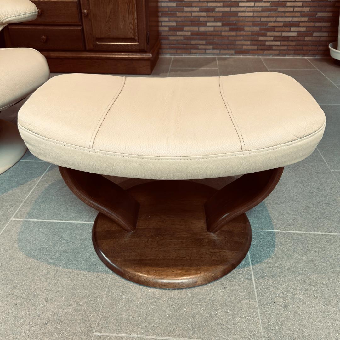 サマーセール♥Karimoku 　リクライニングチェア＆オットマン　FC103