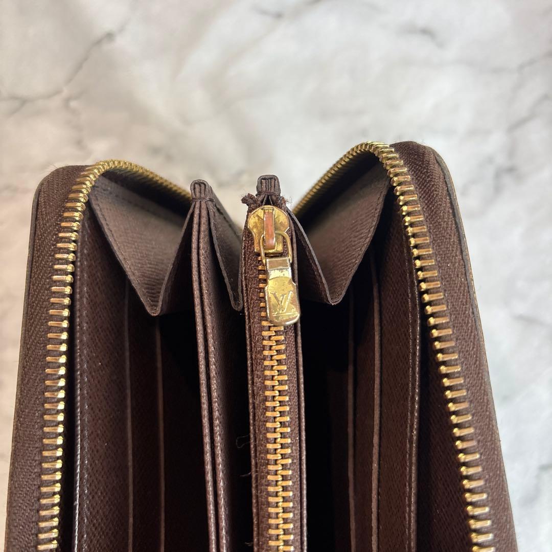 LOUIS VUITTON ダミエ ジッピー長財布