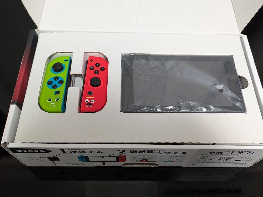 【ジャンク品】Nintendo Switch 本体 完品 ネオンカラー