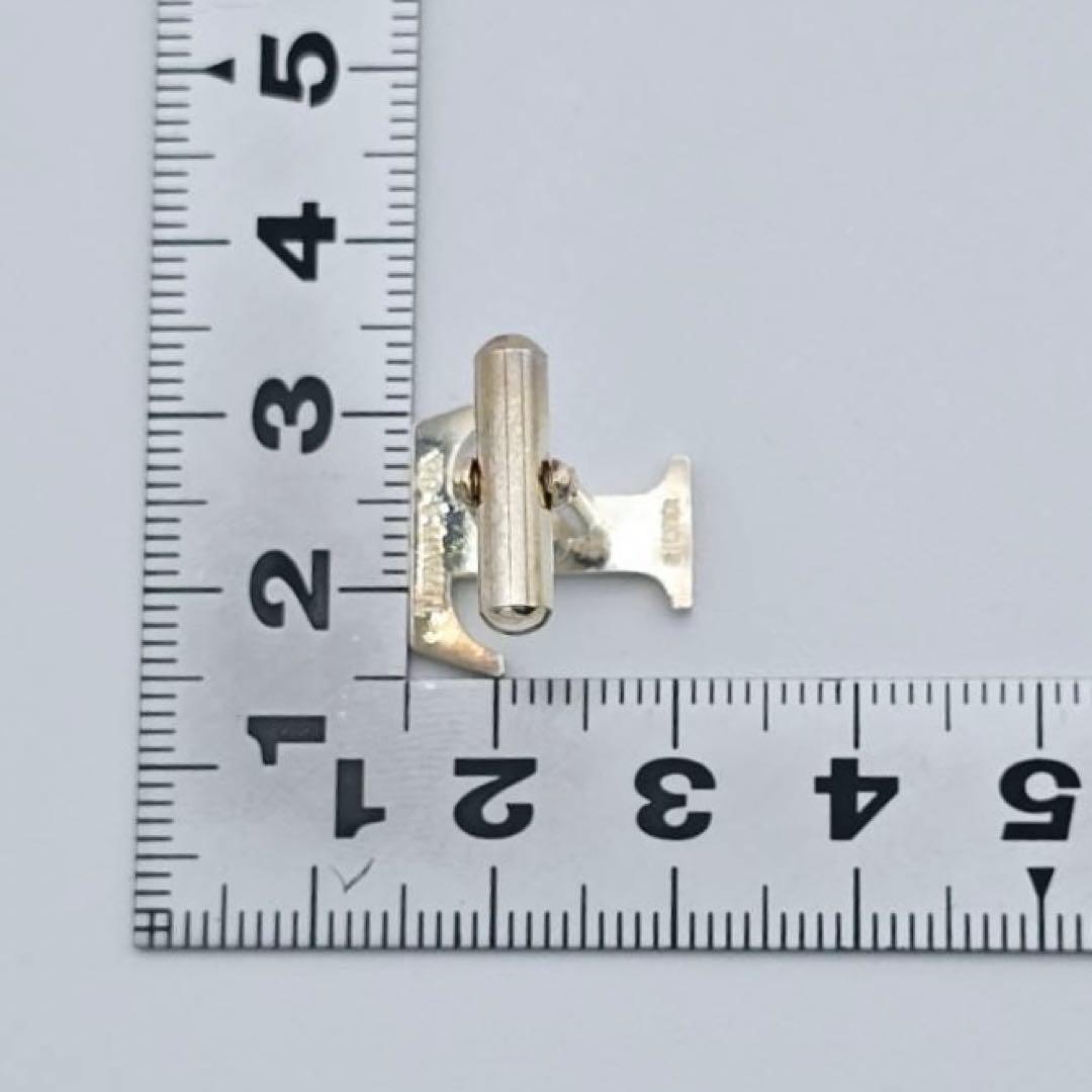 ★ティファニー★ カフリンクス タイタック ネクタイピン Tロゴ シルバー.