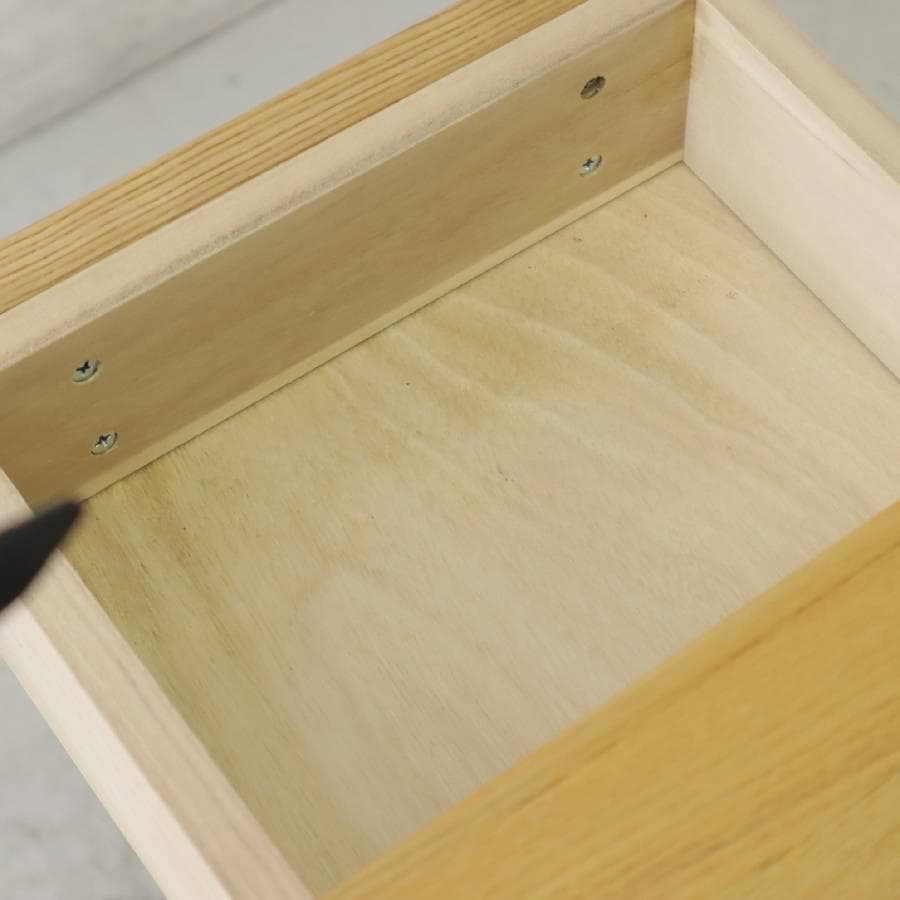 美品 無印良品 タモ材デスク テーブル 学習机 引き出し2杯 フック付き