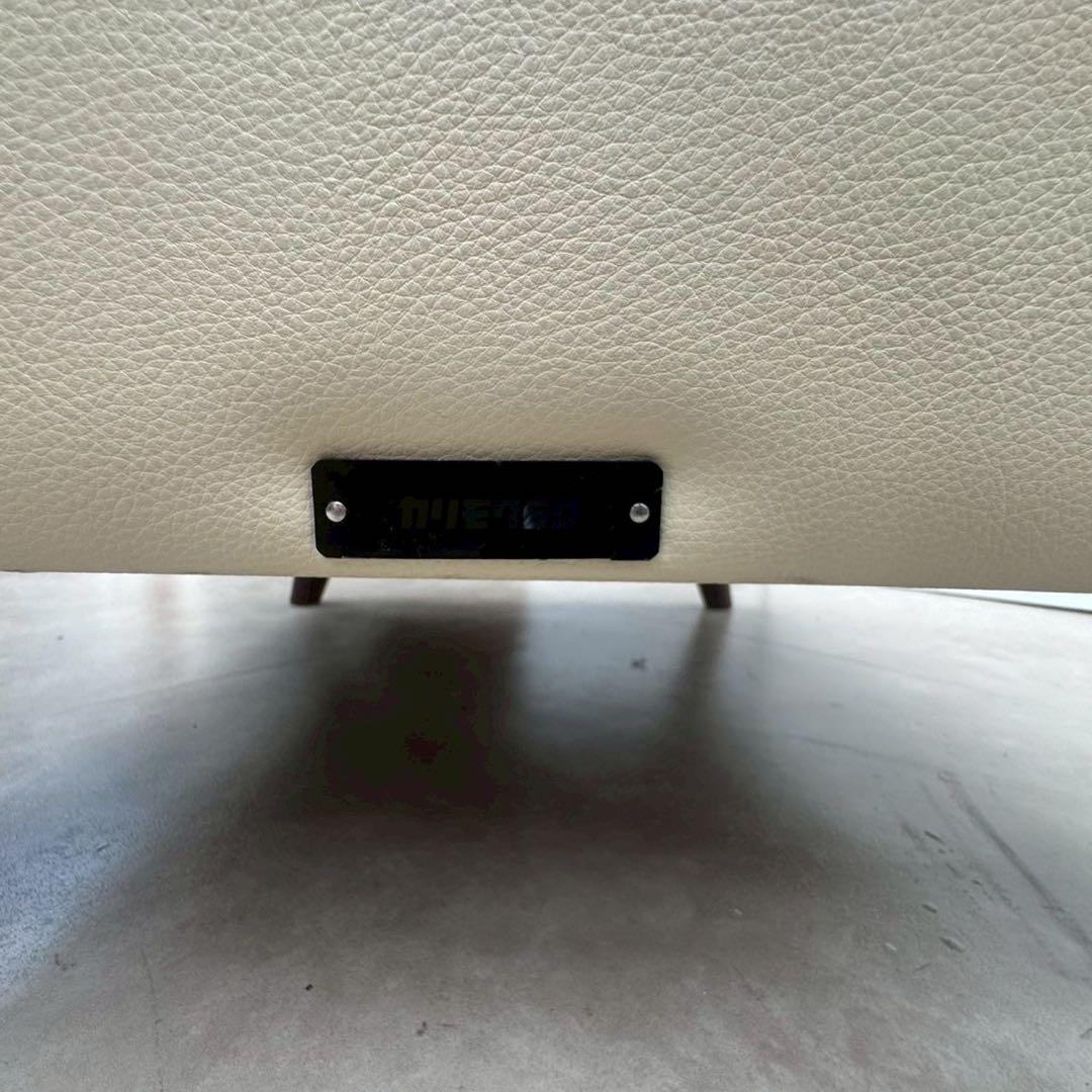 カリモク60 ロビーチェア 1シーター スタンダードアイボリー ソファ　美品