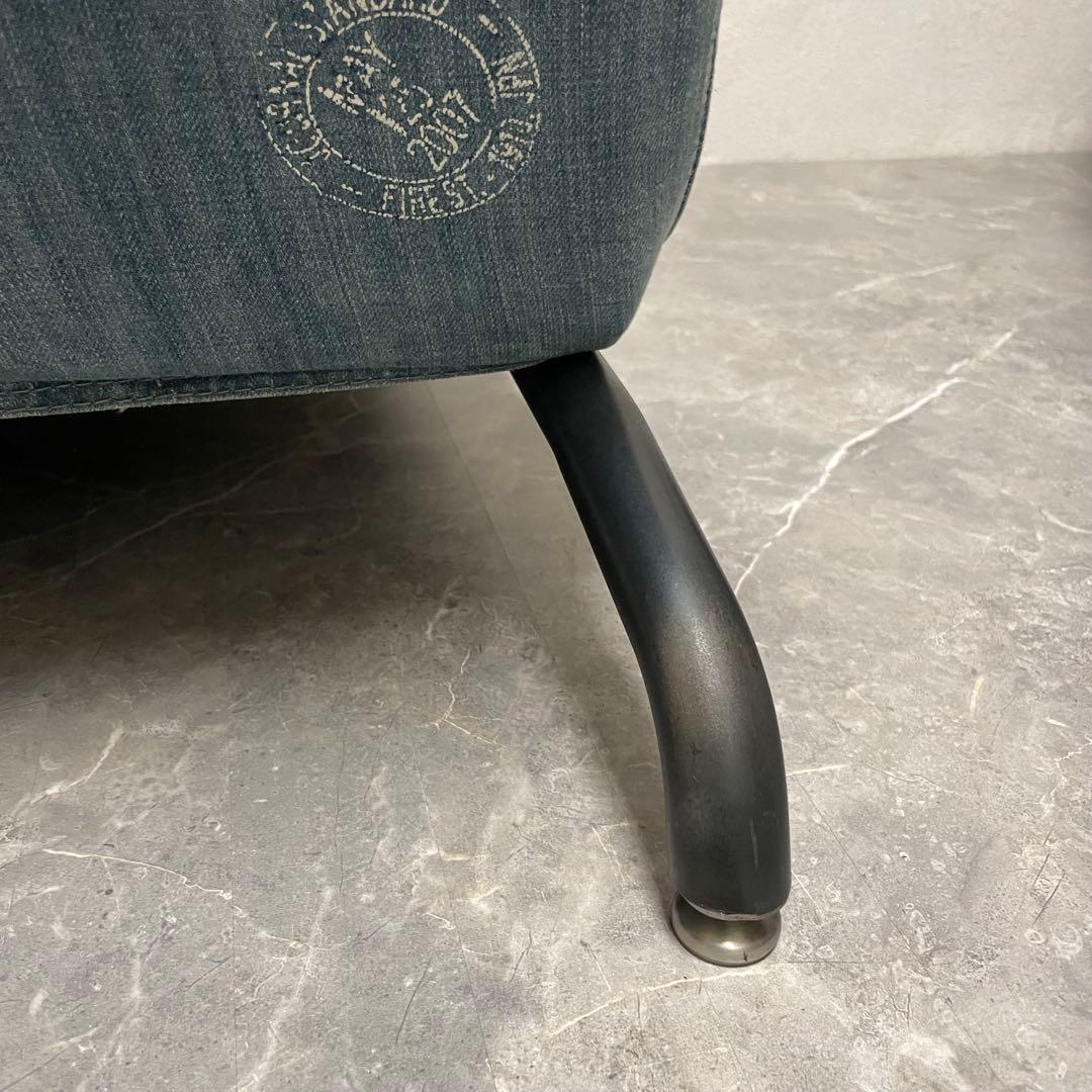 ジャーナルスタンダードファニチャー ロデチェア　1人掛けソファー　デニム