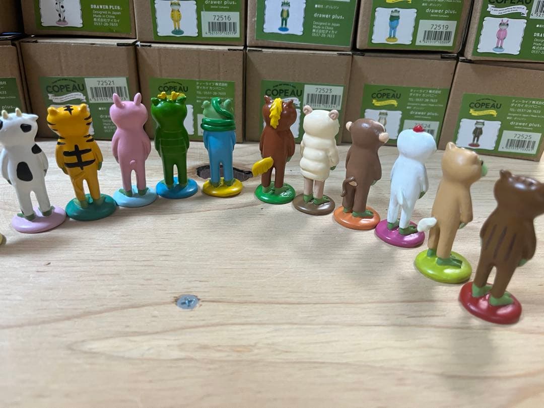 「COLEAU 」十二支カエル のコポー12体セット