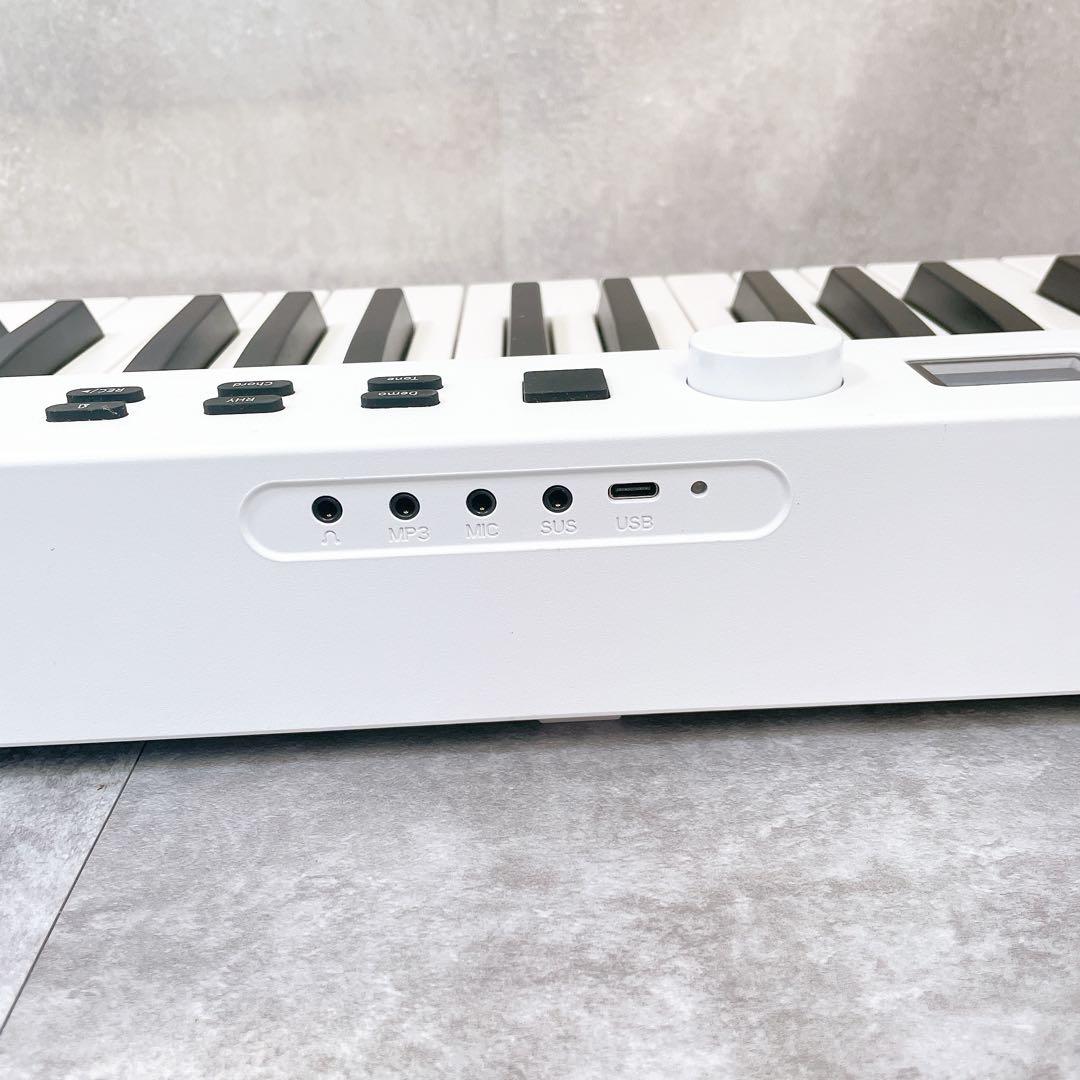 88鍵盤　折りたたみ電子ピアノ　充電式