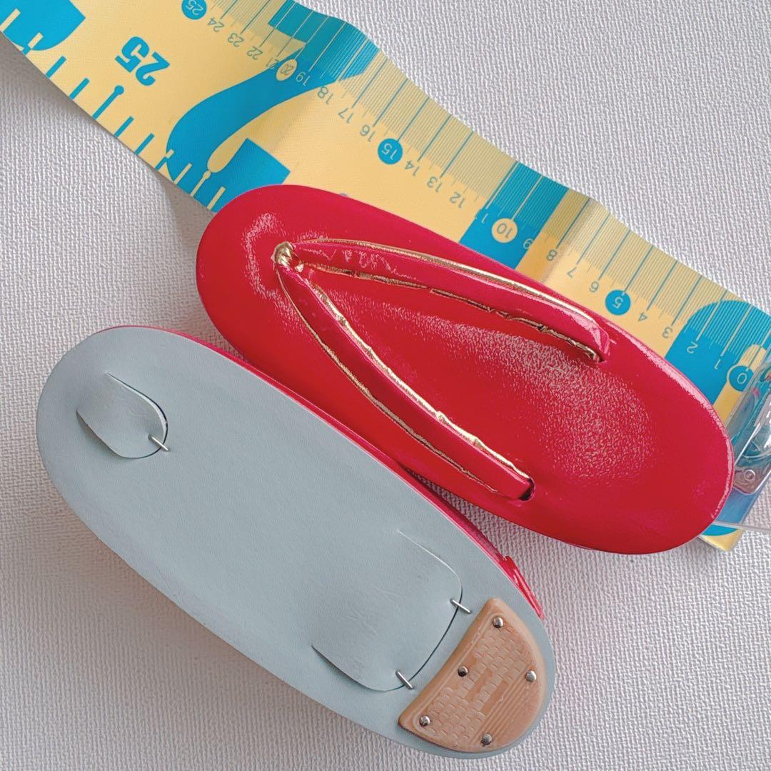 【新品未使用】七五三　３歳　女の子　被布フルセット　ピンク赤　無地