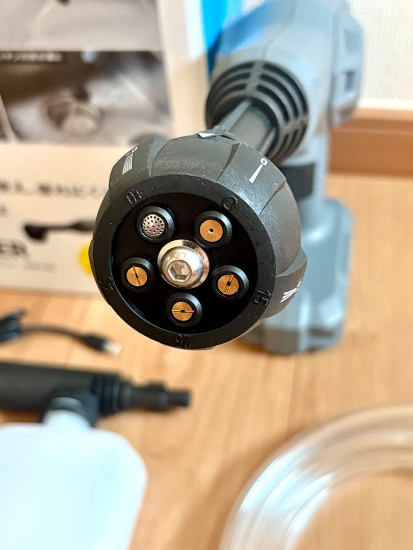 【値下いたしました】充電式ハンディウォッシャー JHW-101