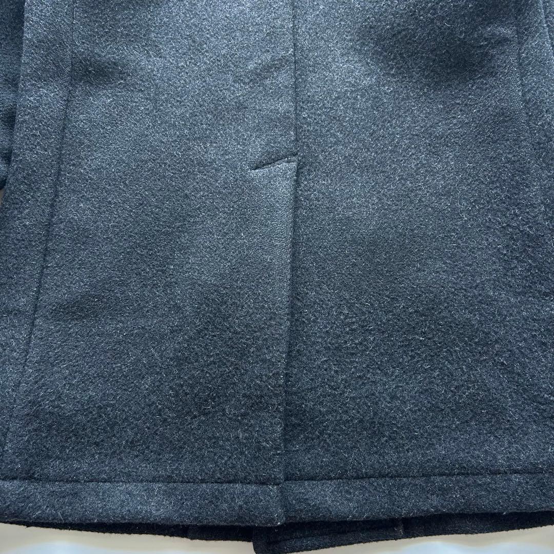 DANTON ウールモッサ シングルコート ステンカラーコート　38