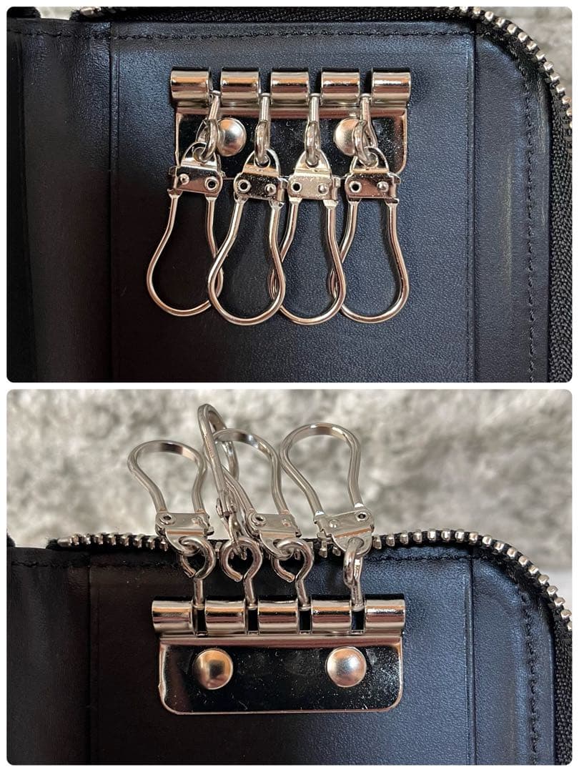 【新品未使用】希少　ポーター×ギャラリー1950 クロコ型押し　4連キーケース