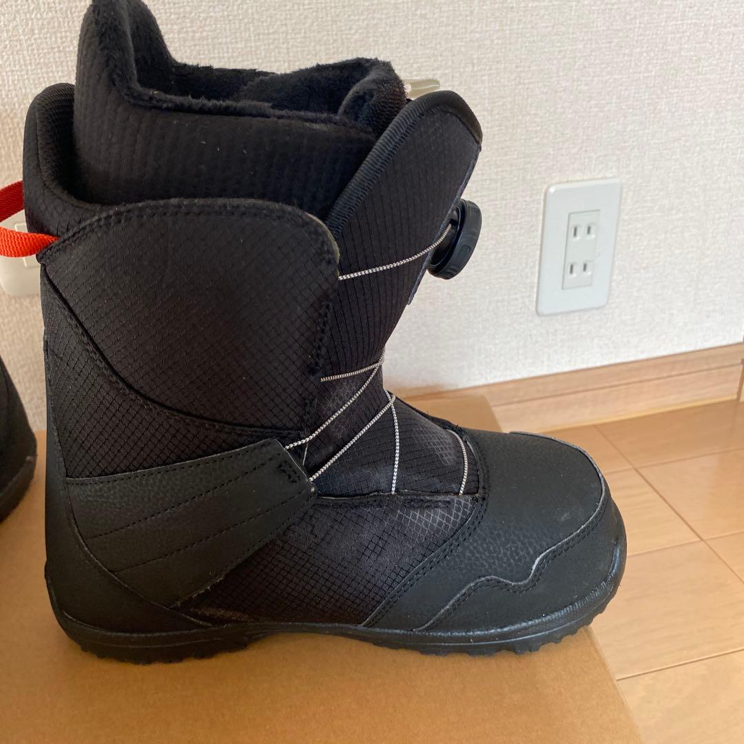 ZIPLINE 子ども用　スノーボードブーツ 黒