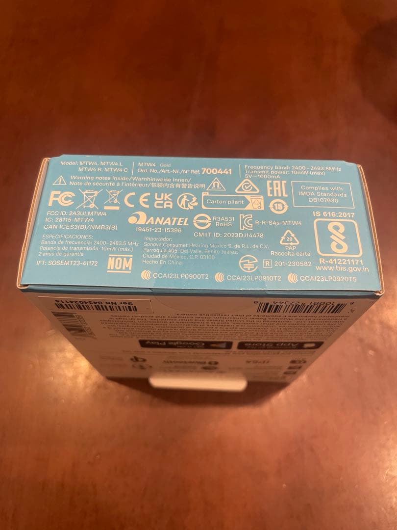 SENNHEISER MOMENTUMTrueWireless4 GOLD未開封