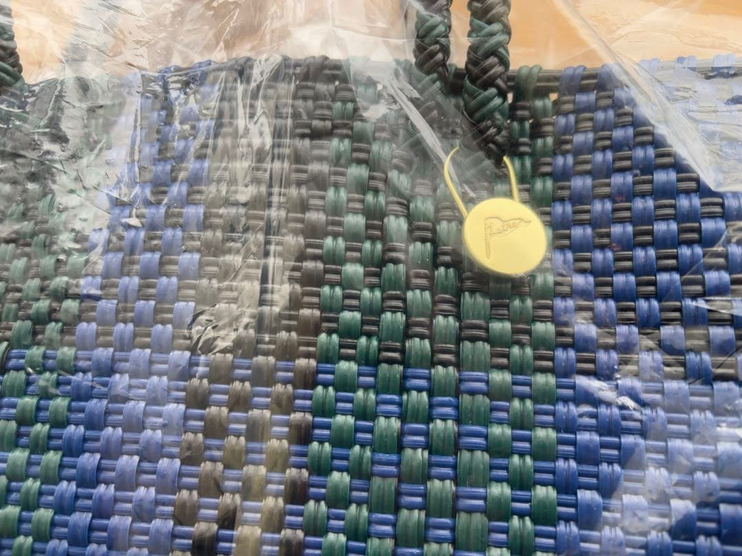 【新品未使用】メルカドバッグ チェック　レトラ　Letra