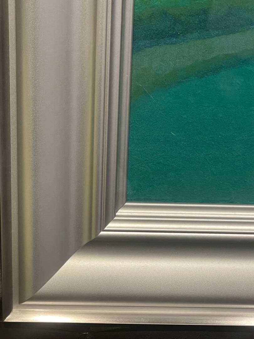 新品未使用　絵画　濱田昇児 作 段畑