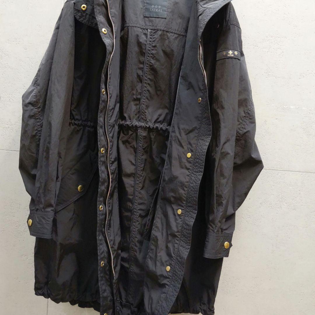 美品 TATRAS タトラス EUDEMO ナイロンモッズコート ブラック