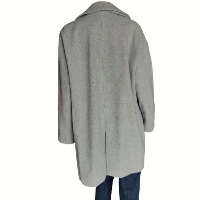 新品　n.o.r.c　メルトンPコート　40700円　サイズ２　ゆったりデザイン