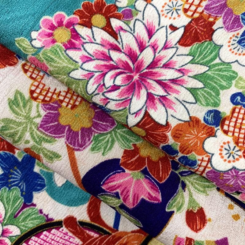 601aj64□ジュニア着物 アンティーク ハーフ成人式 卒業式 十三参り□