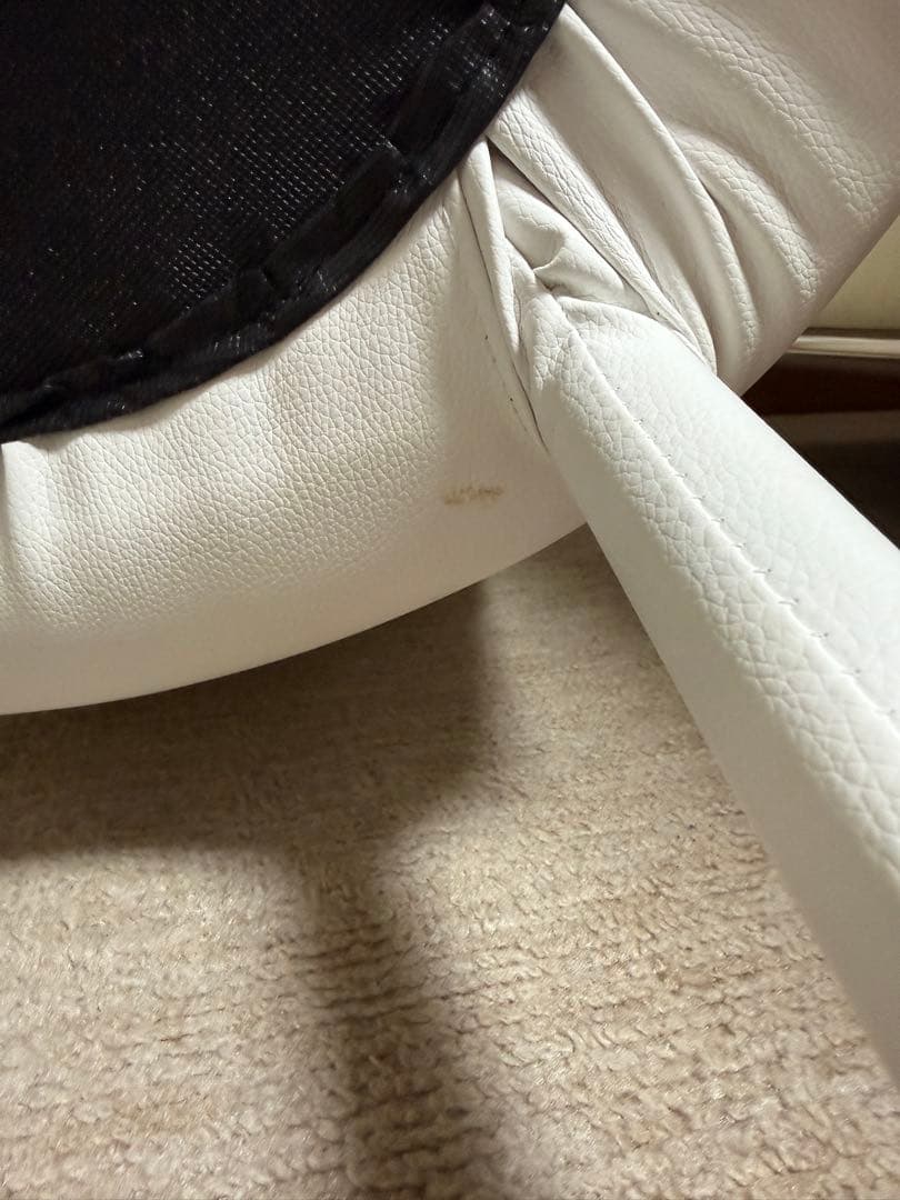 Francfranc リネアチェア ホワイト 白 フランフラン ドレッサー にも