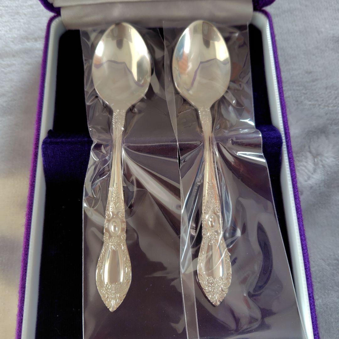 田中貴金属 銀製スプーン2本セット