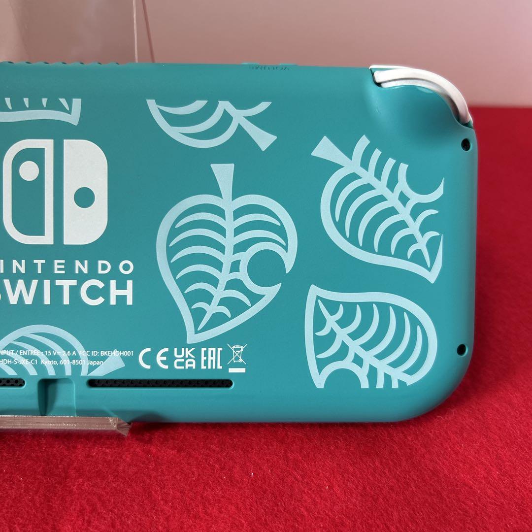 【極美品】Nintendo Switch Lite どうぶつの森 ターコイズ