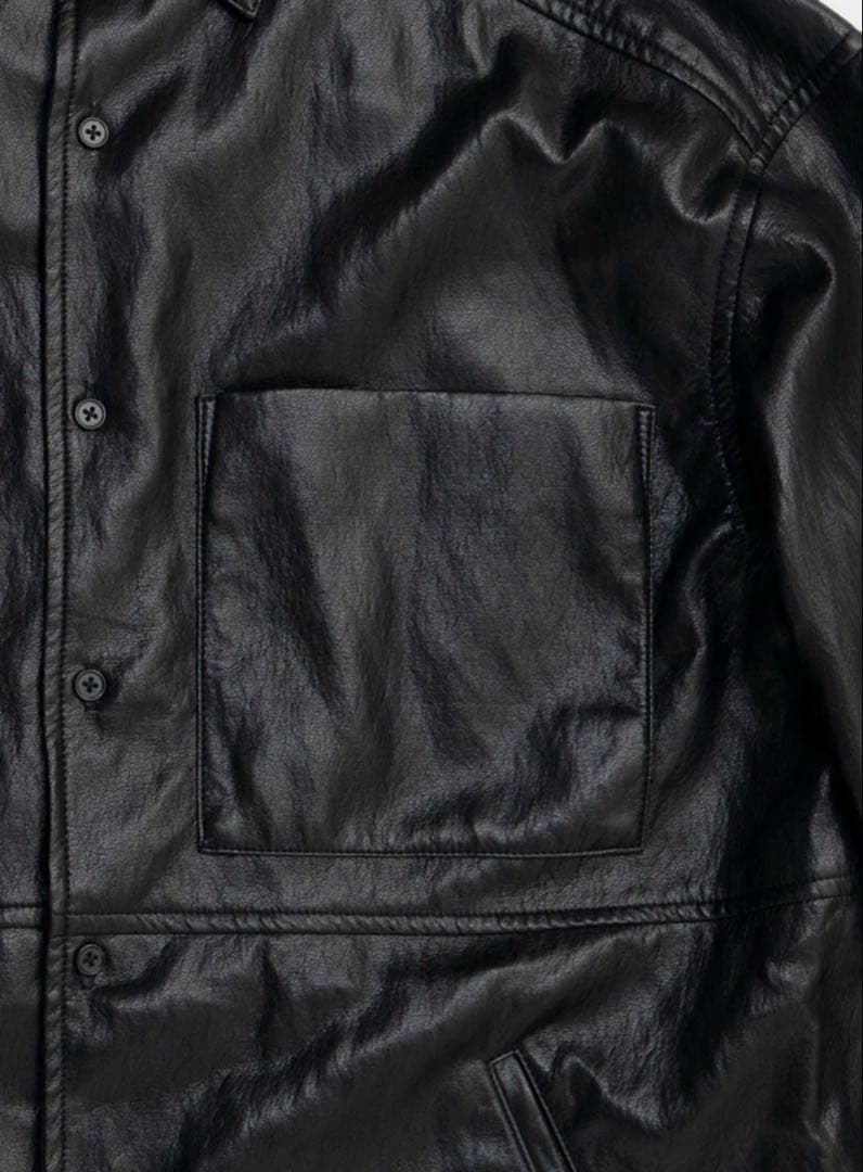 今期　prankproject プランクプロジェクト　 レザージャケットシャツ