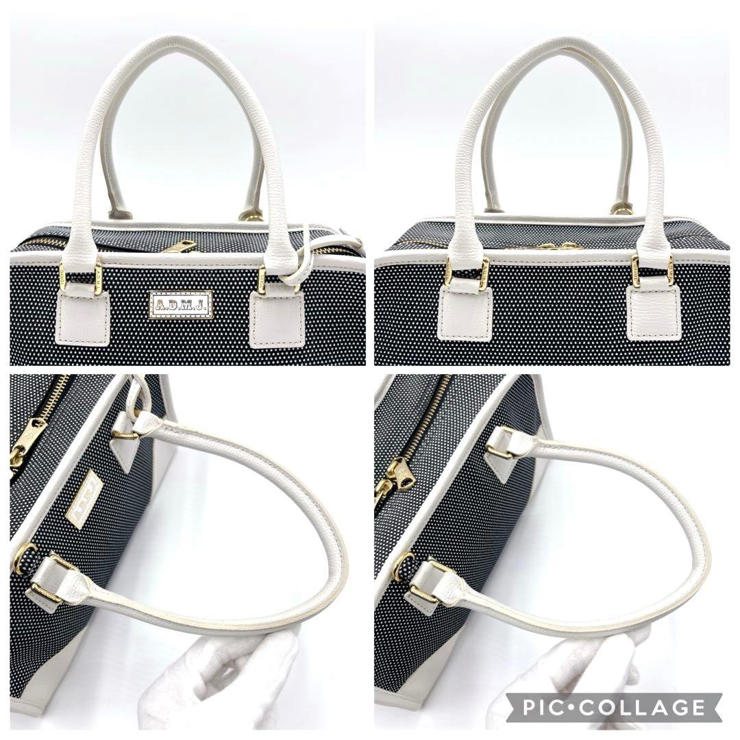 【極美品】A.D.M.J. エーディーエムジェー 2way ショルダーバッグ