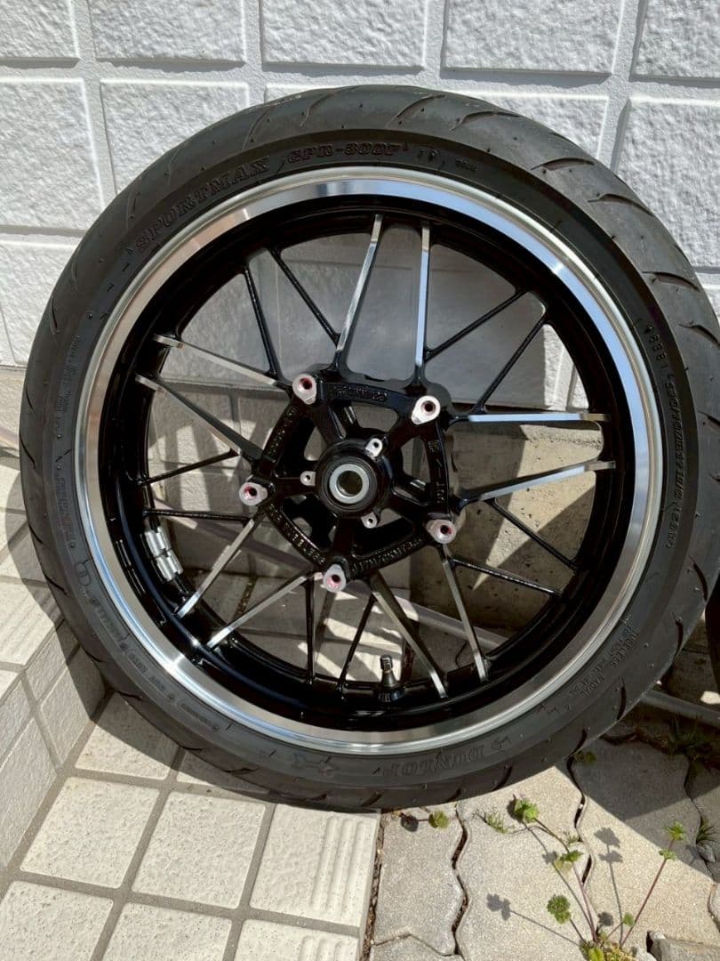 Z900RS　純正タイヤホイール前後セット　CR-1コート施工