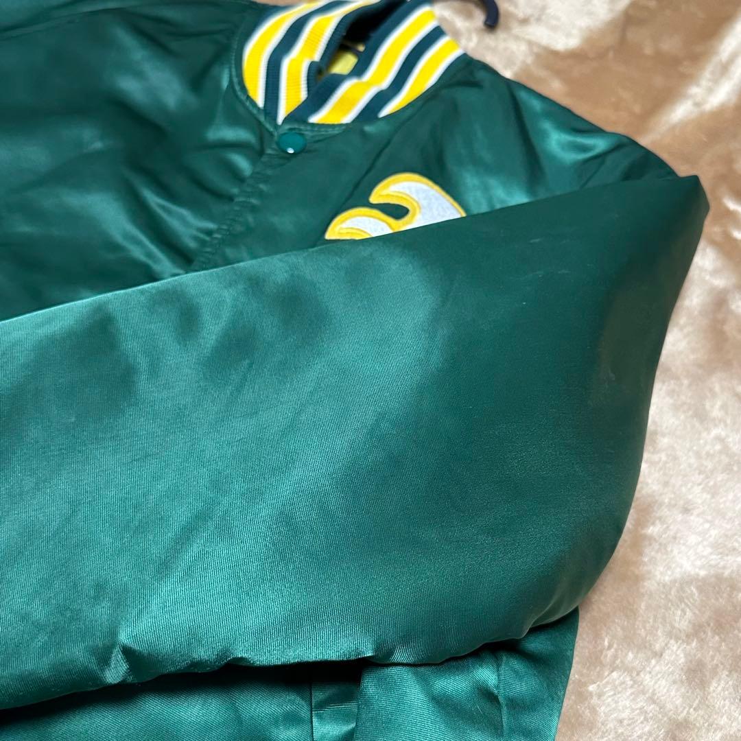 90sオークランドアスレチックス スターター スタジャン Mサイズ USA製