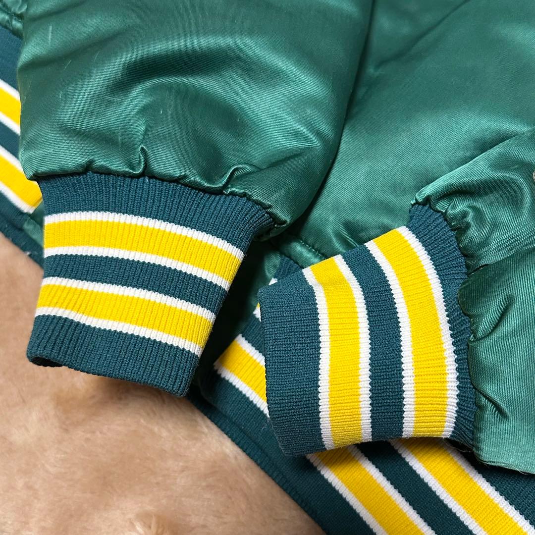 90sオークランドアスレチックス スターター スタジャン Mサイズ USA製