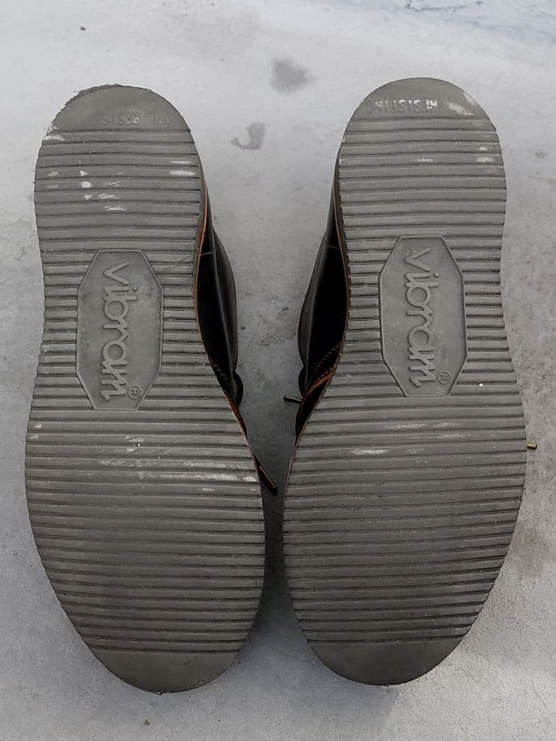 【茶芯／純正革紐付】ZERROW’S ゼローズ ブニーカー 26.5cm 日本製