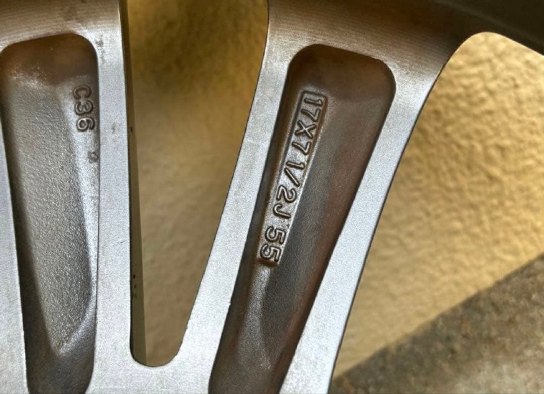 【送料込み】スバル　レガシィ　純正ホイール　タイヤセット　215/50R17