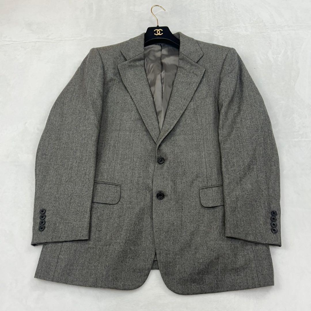 t*o様 I1① XL AB7 バーバリー シングル 3ピース スーツ 上下 メ