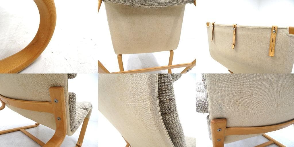 美品　天童木工　ブルーノマットソン　ハイバック　イージーチェア　ソファ　北欧