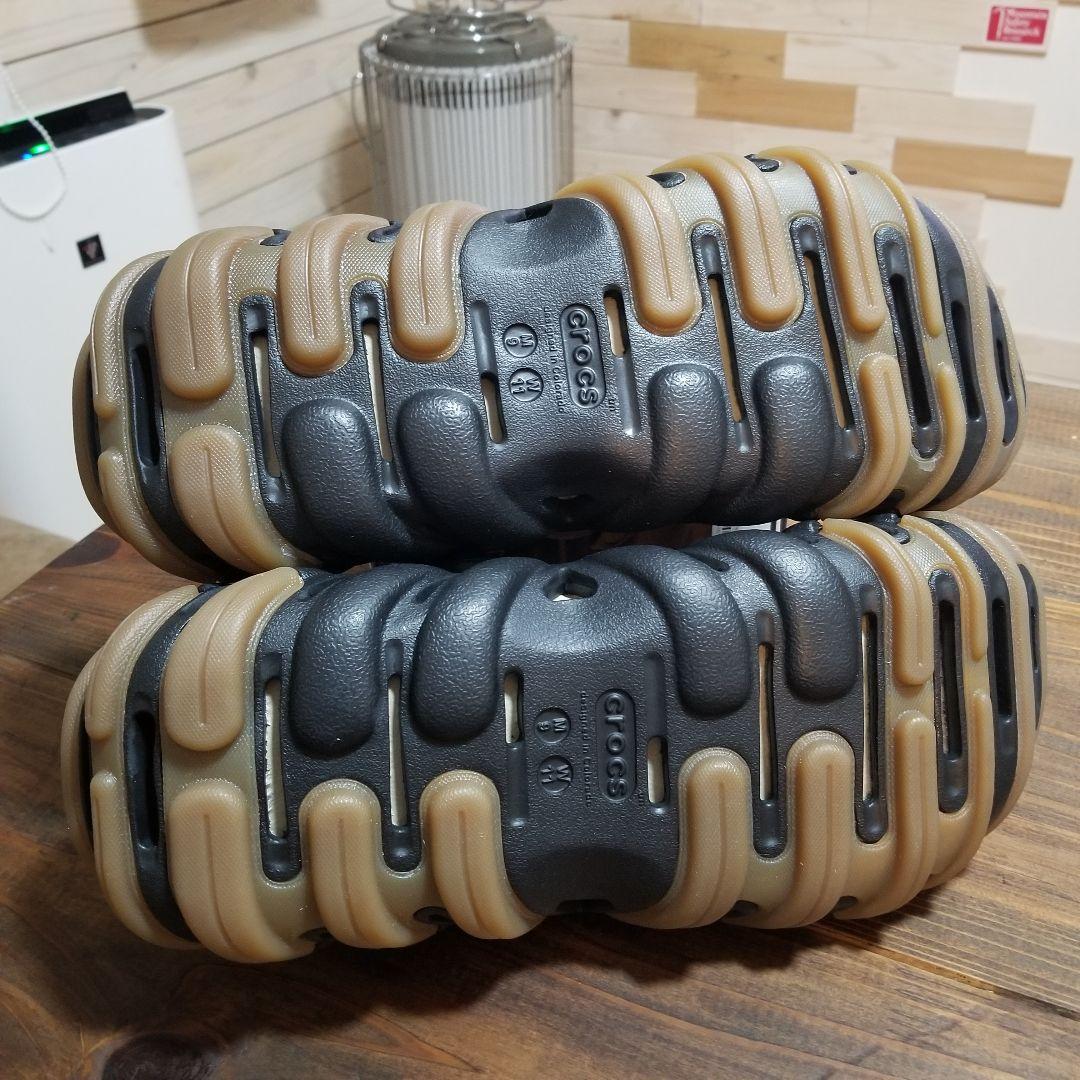 新品未使用　crocs　エコー ガム RO クロッグ　27 クロックス　厚底