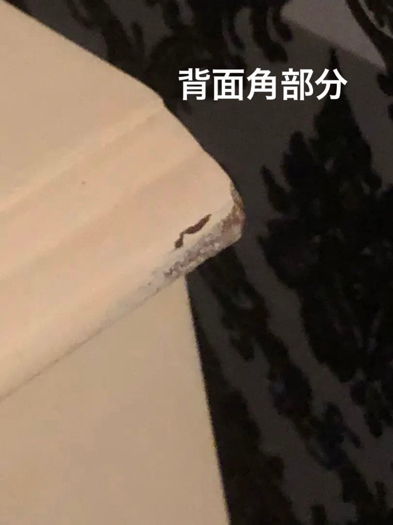 希少♦️猫脚 アンティーク♦️両袖 テーブル&ダマスク 木彫りミラー♦️2点♦️送料込