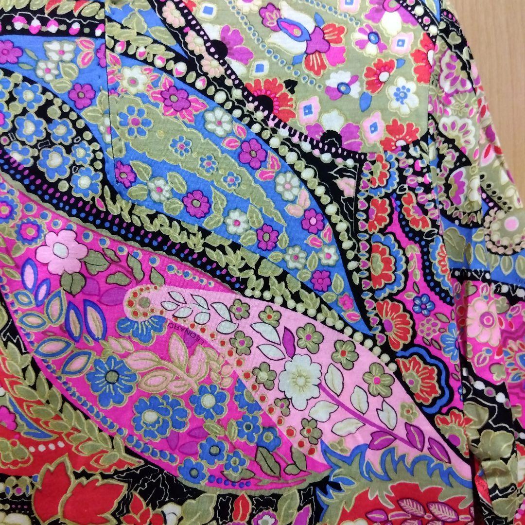 タグ付・保管品★レオナール LEONARD セーター M 定価89,250円